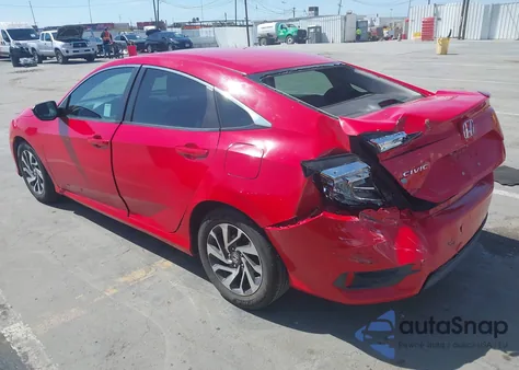 2016 Honda Civic Ex from USA, damaged, VIN 2HGFC2F89GH560648